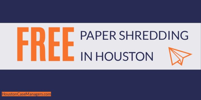 free paper shredding in houston