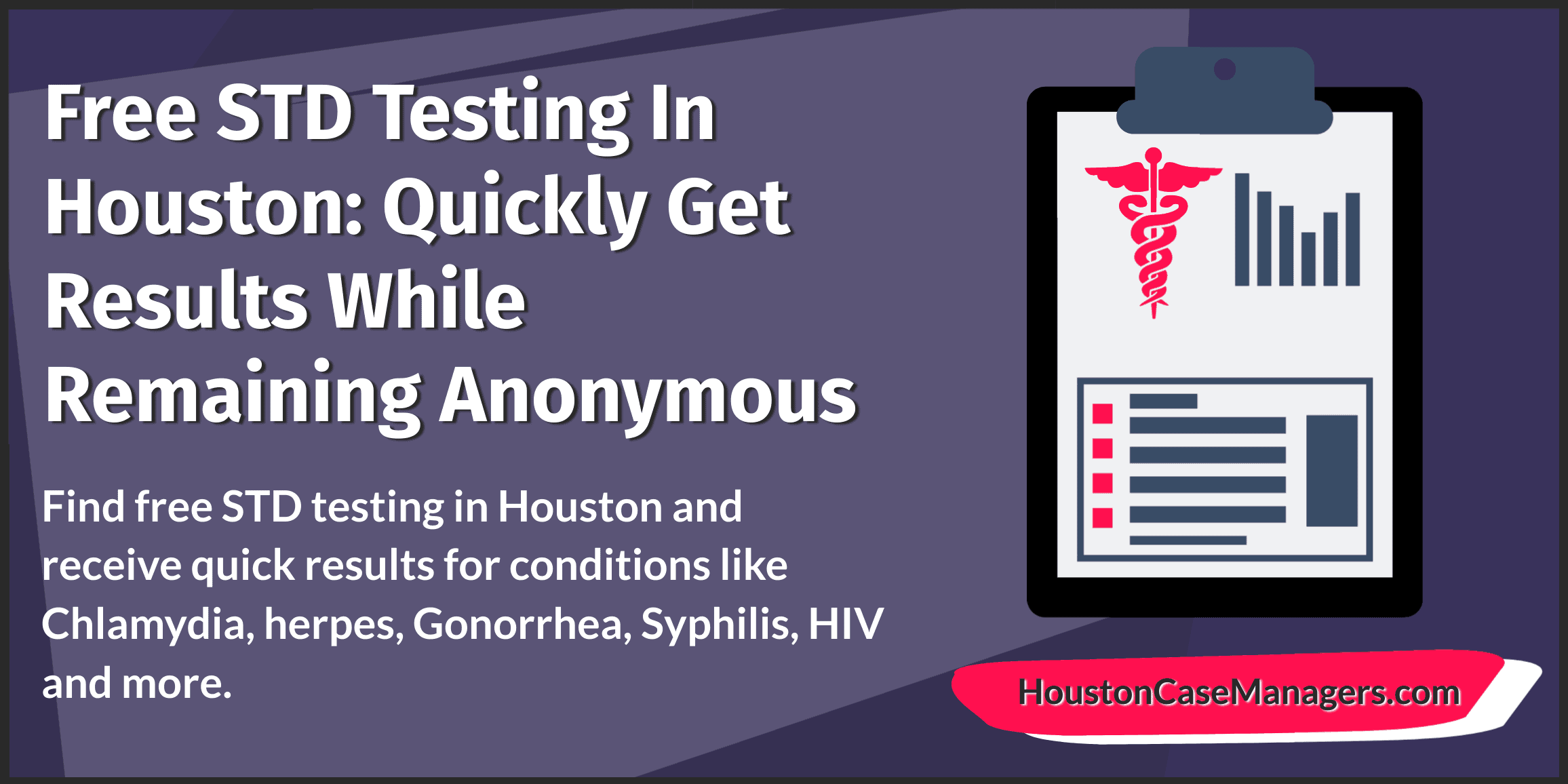 Free Std Testing In Houston With Same Day Results