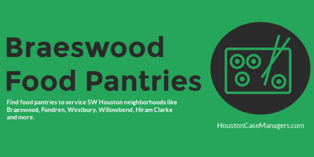 braeswood food pantries