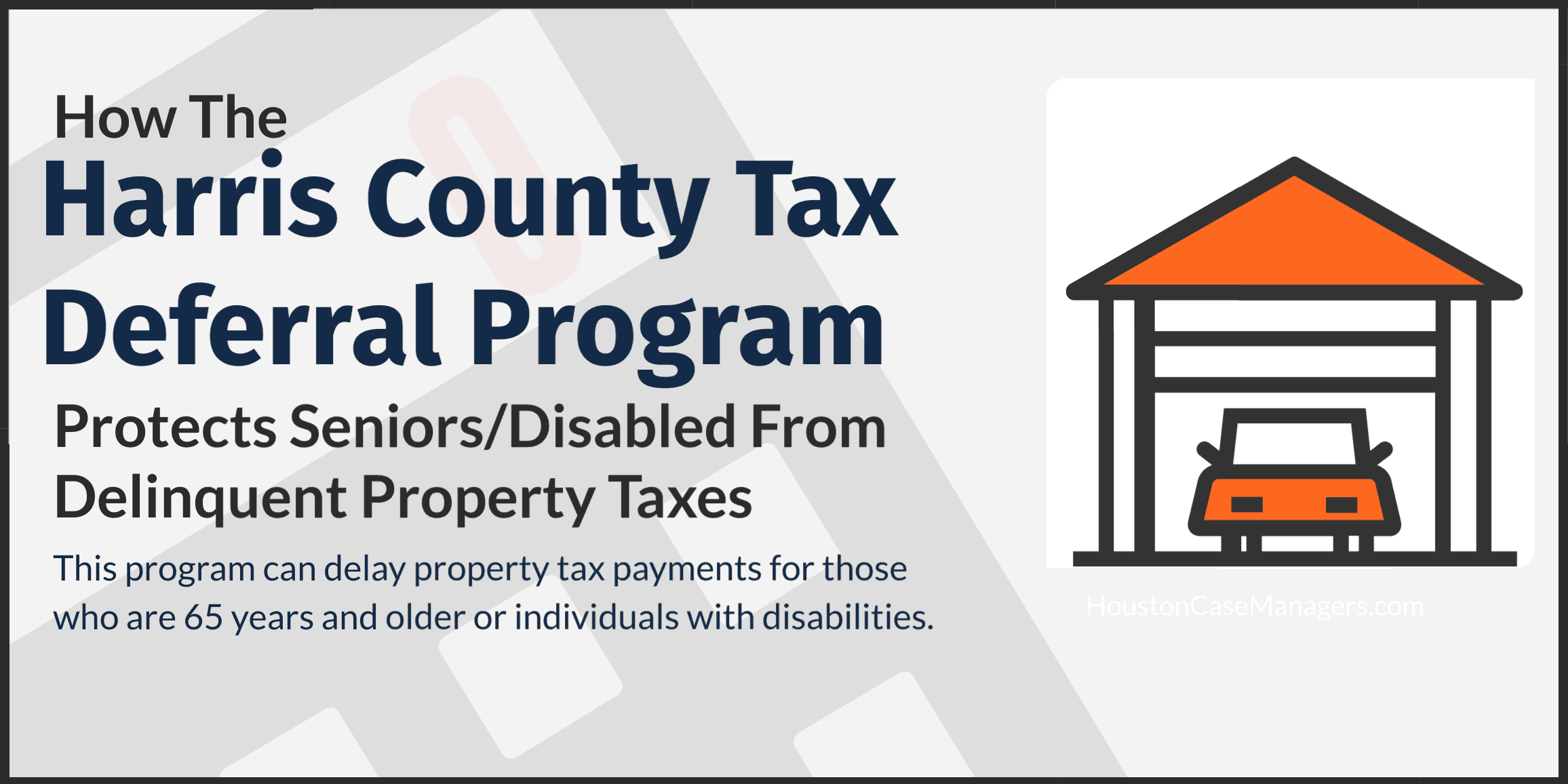 Harris County Tax Deferral