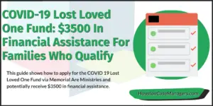 covid 19 lost loved one fund