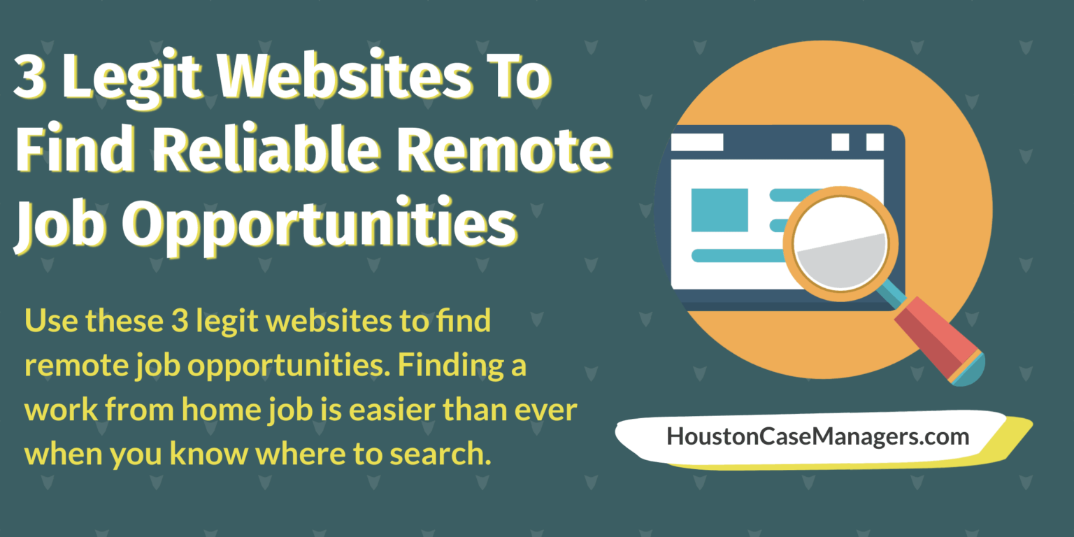 3 Legit Websites To Find Reliable Remote Job Opportunities (2021)
