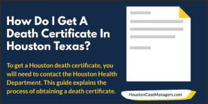 death certificate houston