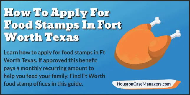 Apply fort worth food stamps