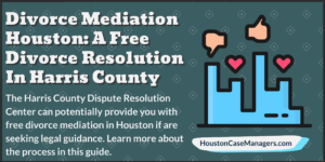 free divorce mediation Houston
