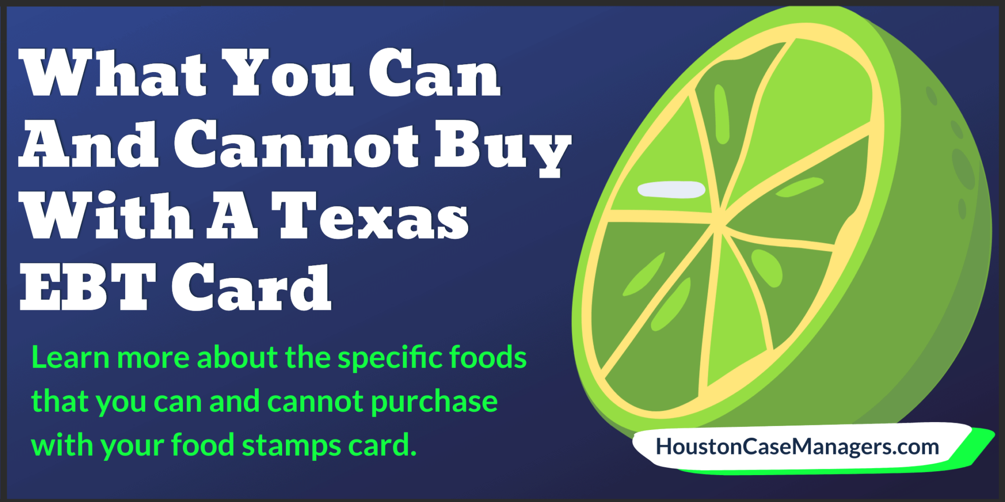 What You Can And Cannot Buy With A Texas EBT Card