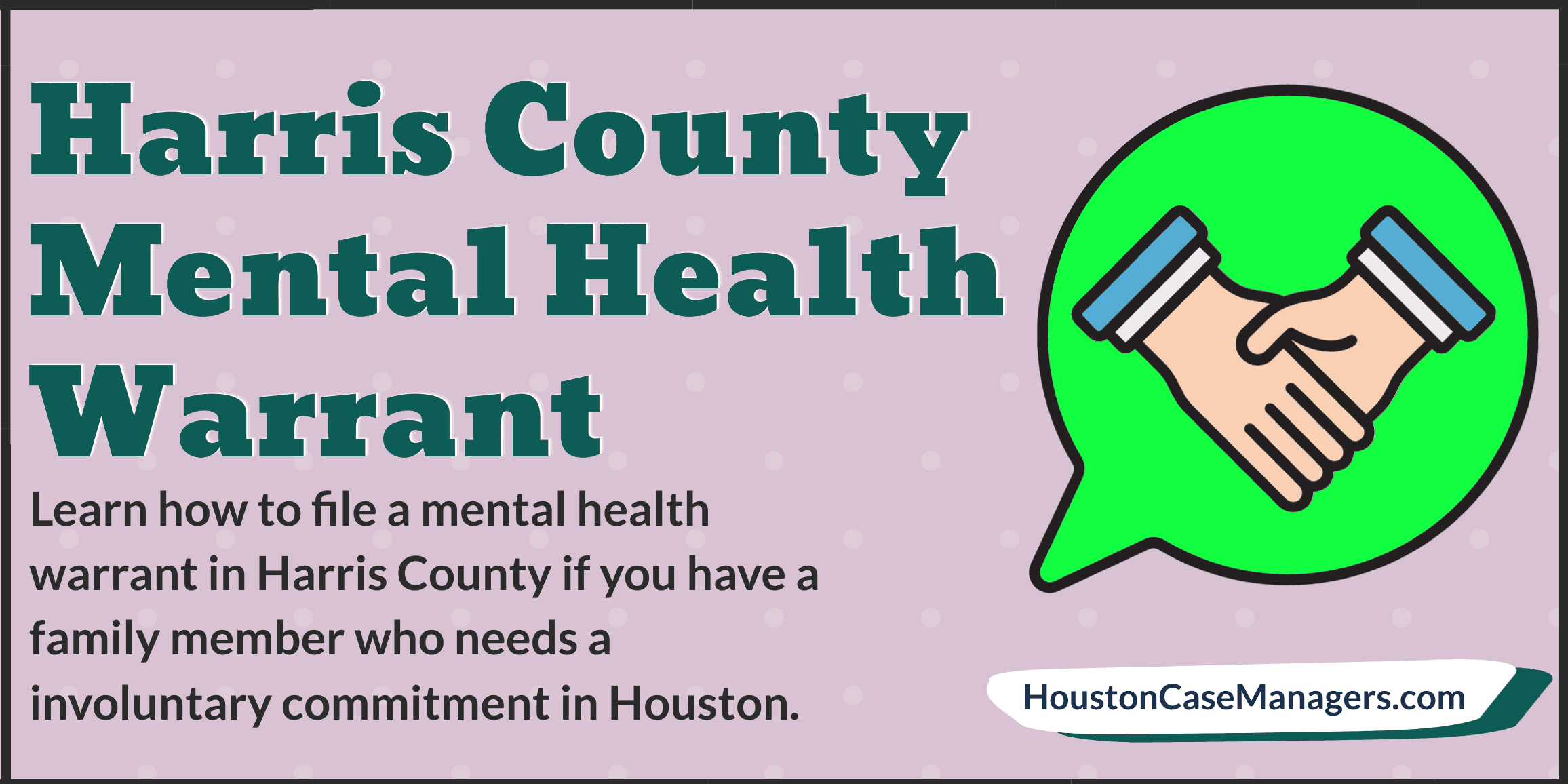 What is a Mental Health Warrant?