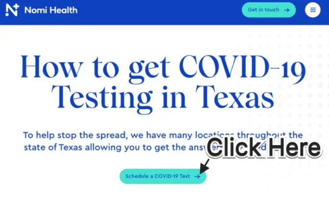 Nomi Health COVID testing Houston