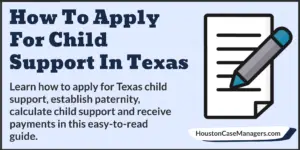 child support texas