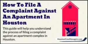 file complaint apartment houston
