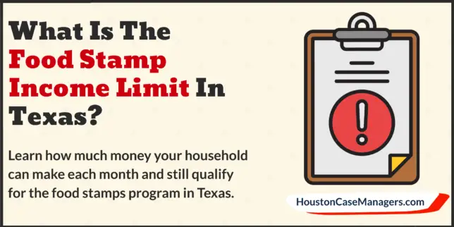 texas income food stamp limit