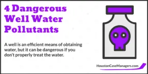well water pollutants