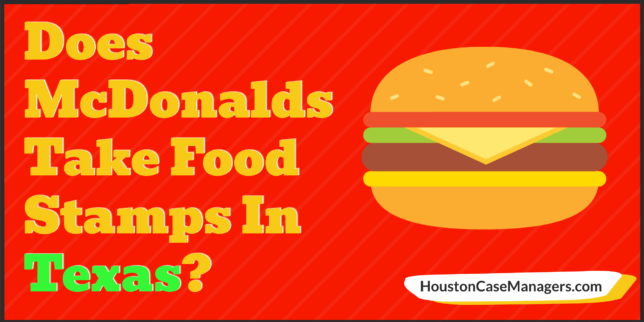 Does McDonalds Take Food Stamps In Texas?
