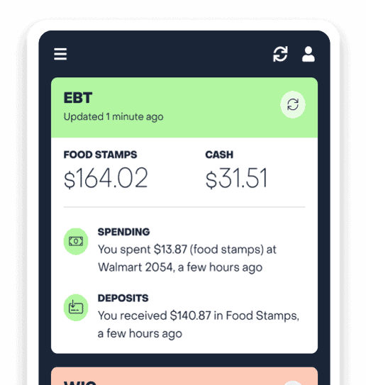 check your texas food stamp balance online