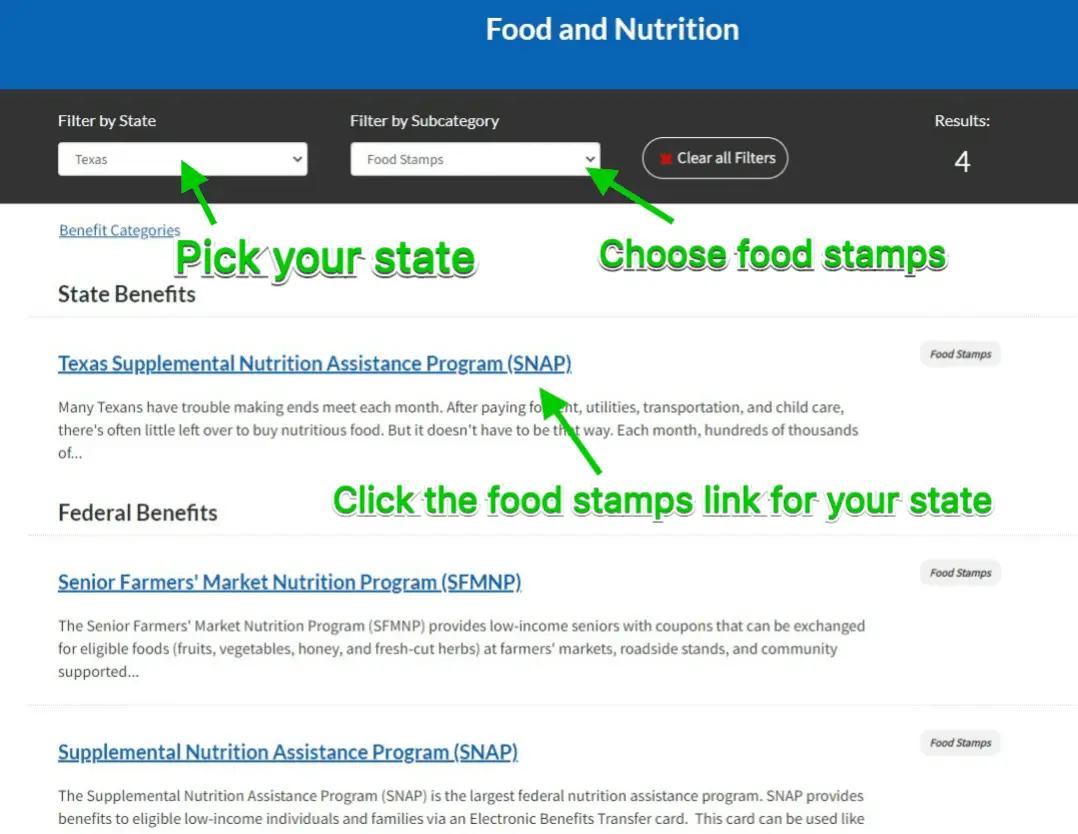 Is Food Stamps Based On Gross Or Net