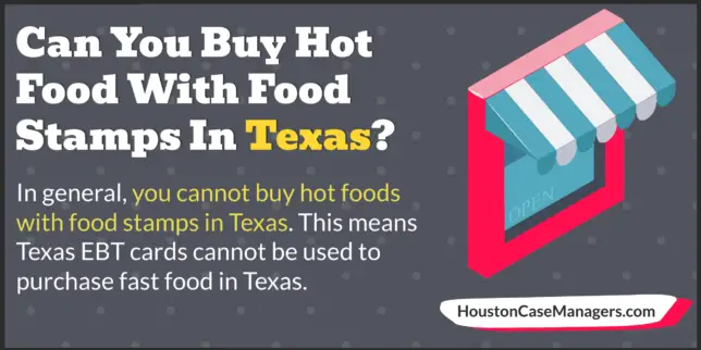 can you buy hot food with food stamps in texas