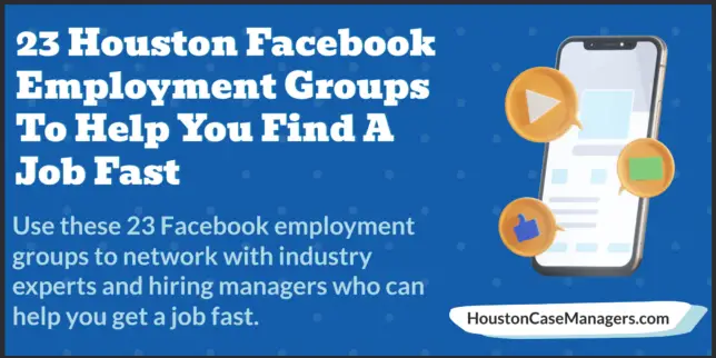 houston facebook employment groups