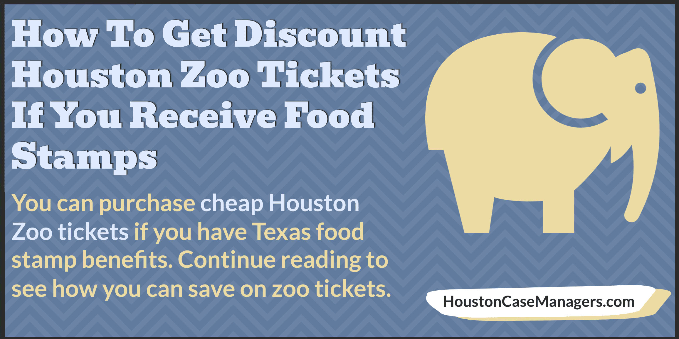 Houston Zoo Tickets Food Stamps 2 