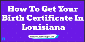 louisiana birth certificate