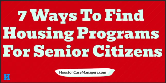 housing programs senior citizens