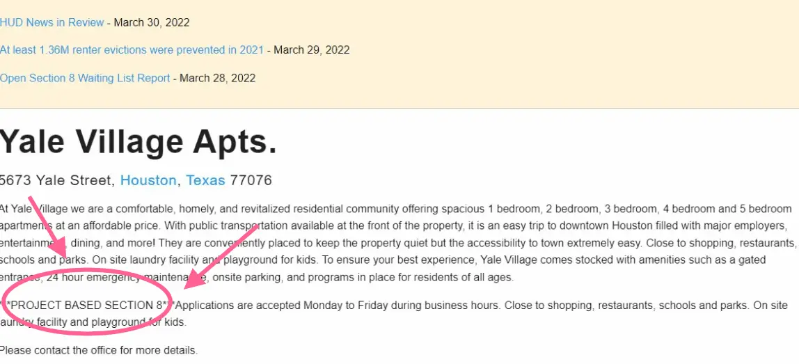 Houston Apartments That Accept Section 8 Vouchers