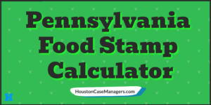 Pennsylvania food stamp calculator