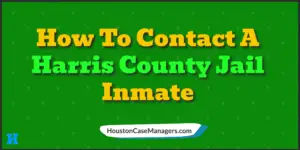 Harris County Jail phone number