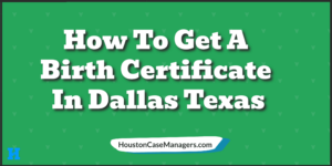 dallas texas birth certificate