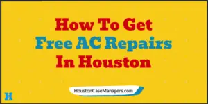 free Houston AC repair programs
