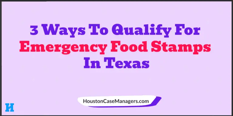 emergency food stamps texas application