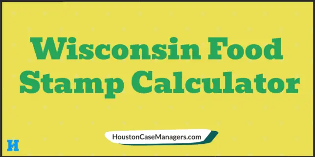 Wisconsin food stamp calculator