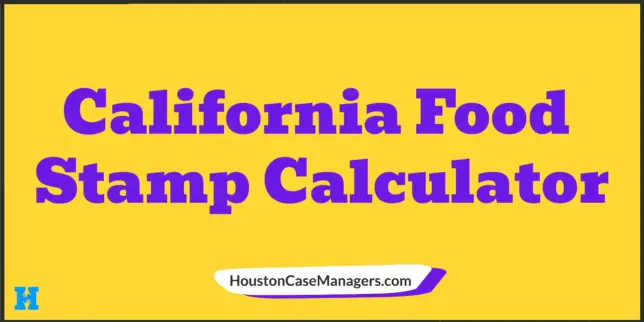 California food stamp calculator