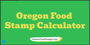 oregon food stamp calculator