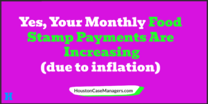 food stamp increase inflation