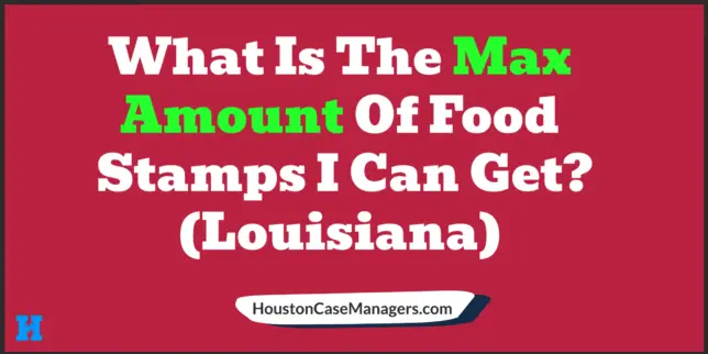 maximum amount food stamps Louisiana