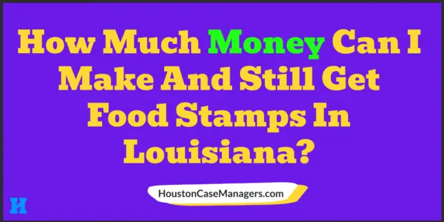 Louisiana food stamp income limit