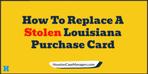 lost Louisiana EBT card