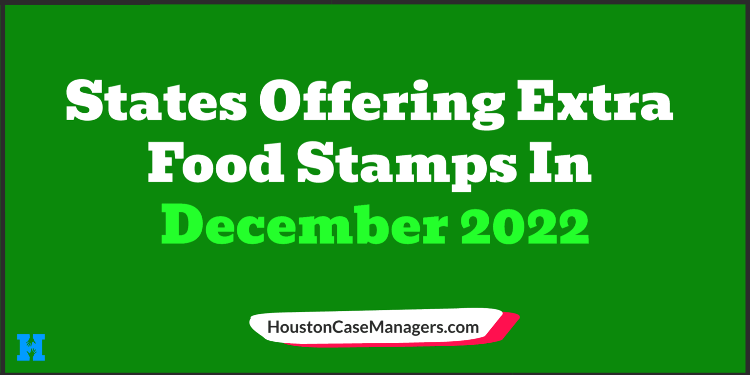 Extra Food Stamps December 2025 Tedra Genovera