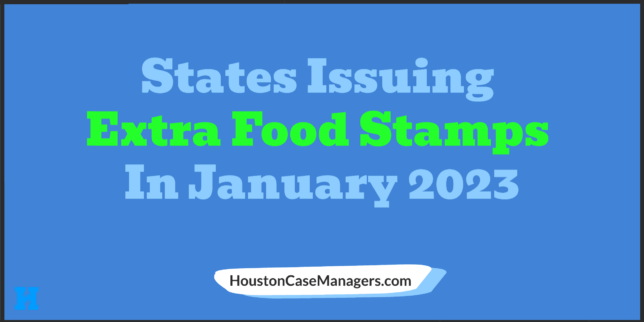extra food stamps January 2023