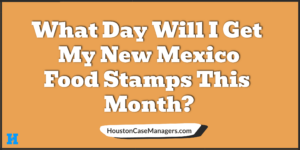 New Mexico food stamp deposit schedule this month