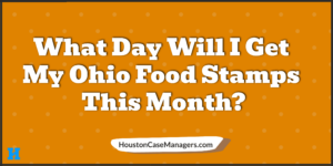 ohio food stamp deposit schedule