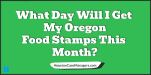 oregon food stamp deposit schedule