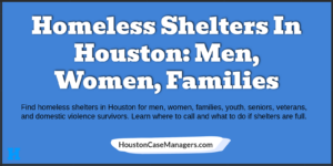 homeless shelters in houston